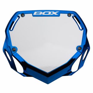 BMX BOX Stuurbord Blauw Chroom