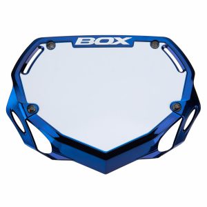 BMX BOX Stuurbord Blauw Chroom