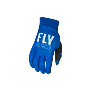 fly-pro lite gloves blue white
