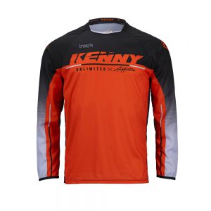 Kenny track focus jersey orange black red