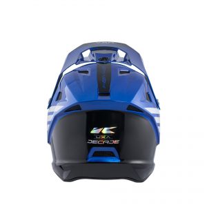 Decade Helmet Graphic Smash Blue